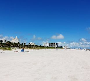 Blick auf den Strand