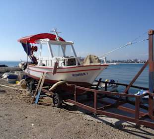 Boot zur Überholung