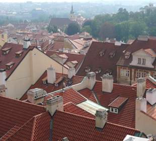 Черепичные крыши Праги