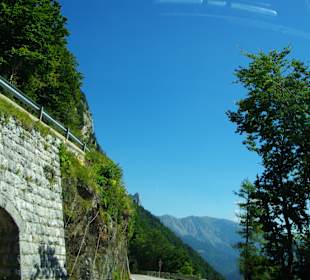 Aufbau vom Plöckenpass