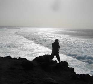 Panorama Sonne und Brandung