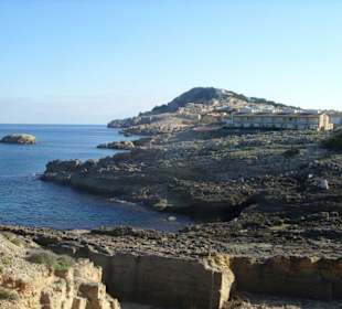 Die schöne Bucht Cala Agulla