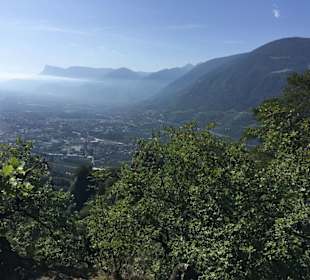 Ausblick auf meran