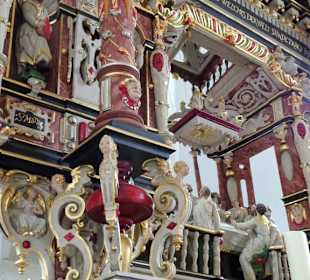 Details des Altars von Ludwig Münstermann