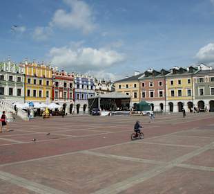Rynek - widok na kamienice