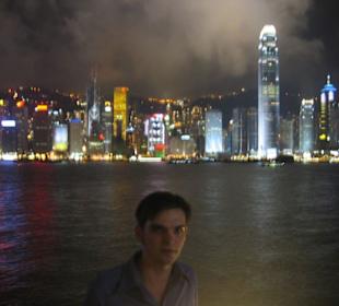 Skyline Hongkong Island von Kowloon