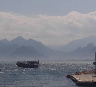 Himmel, Berge und Meer