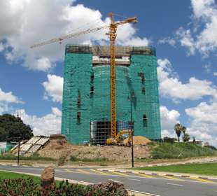 Das Museum in der Bauphase