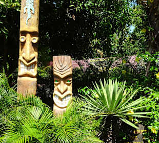 Dekoration im Croc Parc