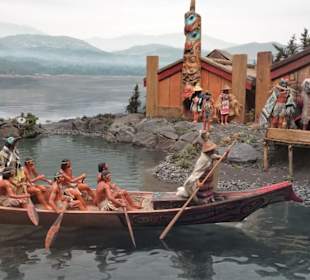 Diorama im Übersee-Museum