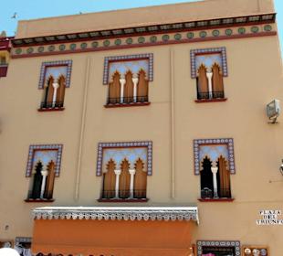 Hübsch restaurierte Fassade