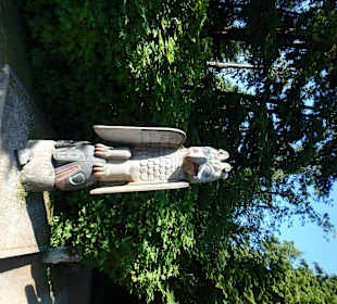 Totem Pole 2 "Eagle Grave Marker"