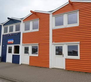 Die bunten Hummerbuden auf Helgoland