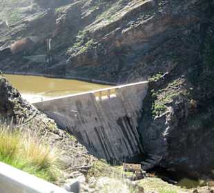 Stausee in den Bergen