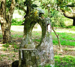 Brunnen im Korkeichenwald, ©B. Hohler