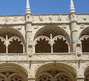 Krużganki w klasztorze