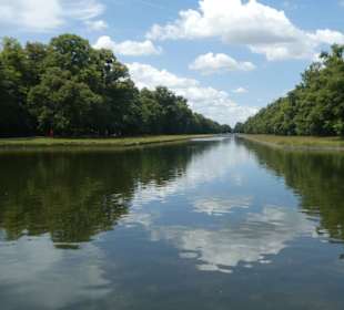 Mittelkanal: Blick Richtung Großer Kaskade