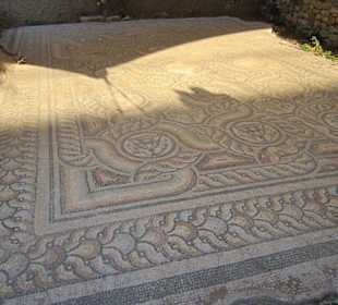 Mosaik beim Odeion - von Vorne