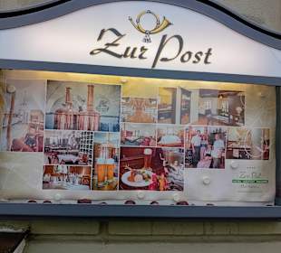 Schaukasten zur Post