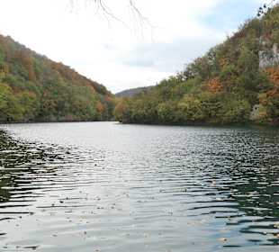 Bei den Plitvicer Seen