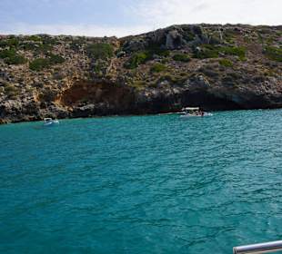 Auf den Weg zur Badebucht