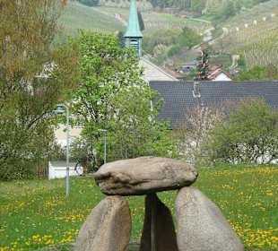 In der Nähe des Restaurants