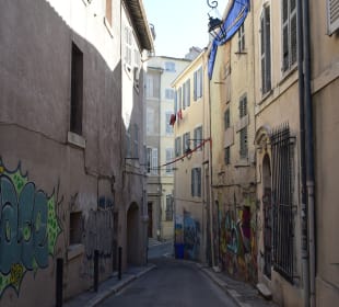 Künstler-Viertel Le Panier