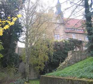 Droga do zamku od strony rzeki Soławy