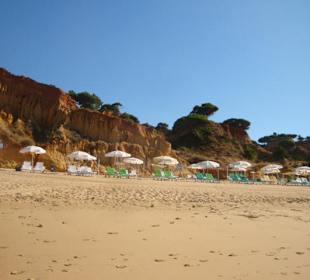 Praia da Falesia (Strand 15min vom Hotel RIU Palace Algarve)