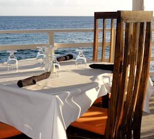 Terrasse des Restaurant "Dal Toro"