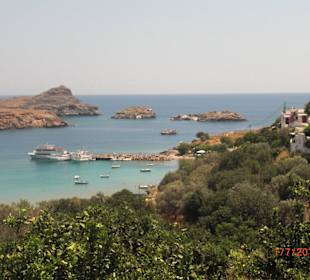 Bucht von Lindos