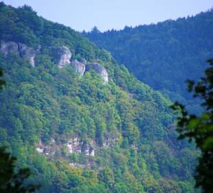 Das Oberbecken Happurger Stausee