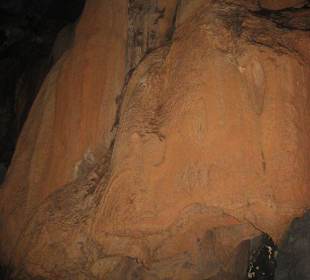 Felsstrukturen in vielen Farben