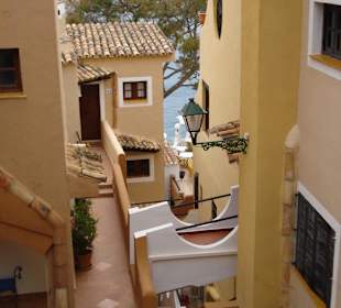 Häuser am Hang - Cala Fornells