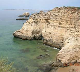 Klippenlandschaft Nähe Praia do Vau