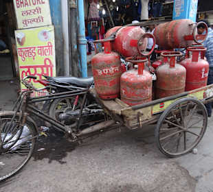 Auf dem Markt in Dehli