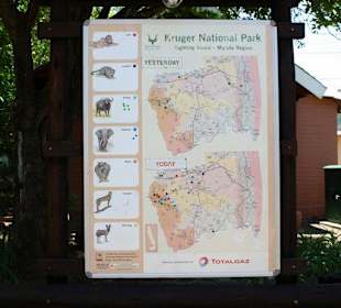 Sighting Board Pretoriuskop