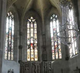 Die evangelische Marienkirche in Königsberg Ufr.