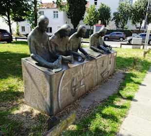 Das Zigarrenmacherdenkmal am Buntentorsteinweg