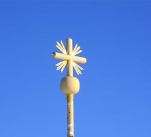 Das höchste Gipfelkreuz Deutschlands