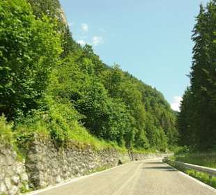 Juli Auffahrt bei Königswetter