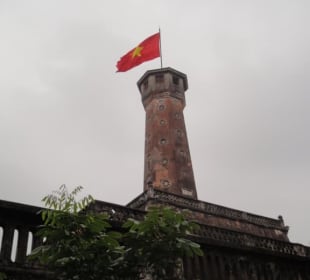 Hanoi Zitadelle Flaggenturm