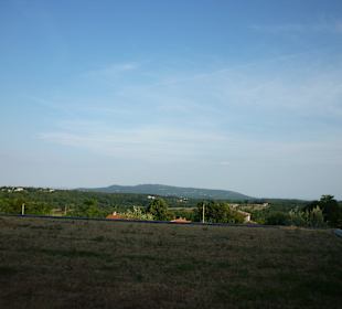 Ausblick vom Parkplatz