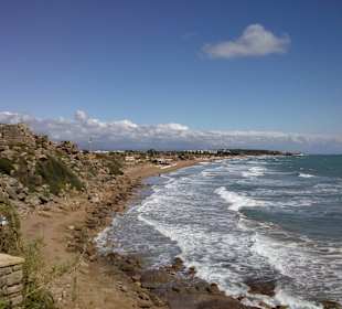 Einsamer Strand bei Side
