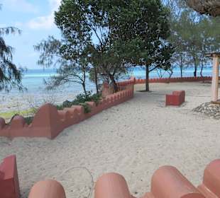 Schön gemachte Wege auf der Insel 