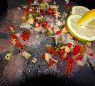 Carpaccio vom Thunfisch