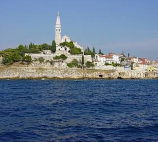 Rovinj vom Schiff