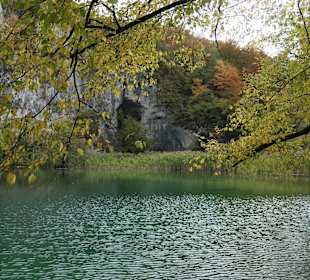 Bei den Plitvicer Seen