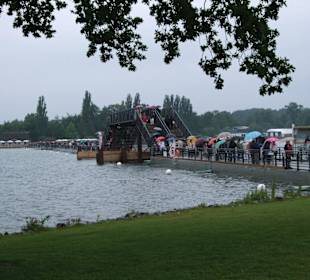 Der schwimmende Steg