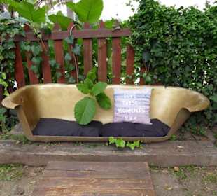 Im Garten.
